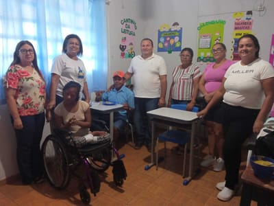 Vereador Jorge Dias visita APAE de Divinópolis-TO e reforça compromisso com instituições sociais