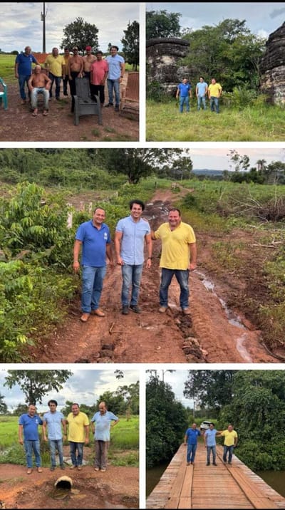 Presidente Ozias, Arnor Aires e Jorge Dias visitam zona rural e ouve demandas da comunidade camponesa de Divinópolis