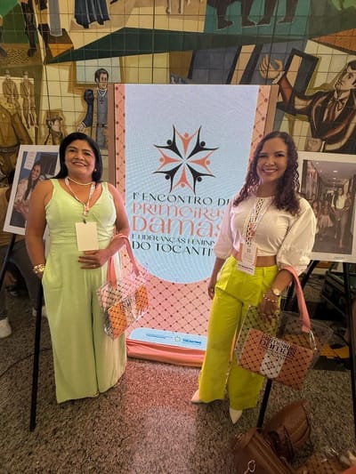 Primeira-dama de Marianópolis, Maria Sônia, participa de encontro estadual de lideranças femininas em Palmas