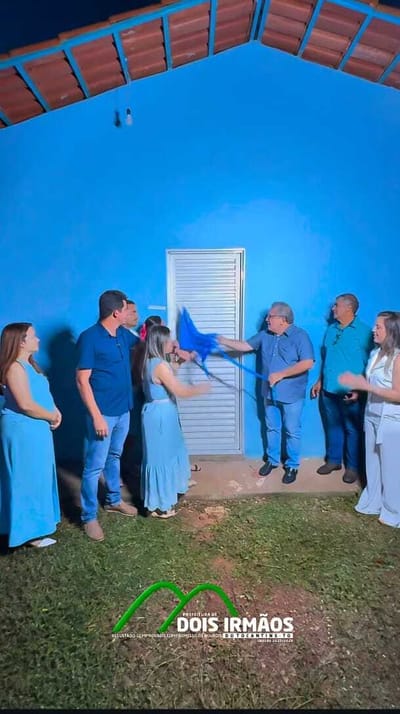 Prefeitura de Dois Irmãos do Tocantins entrega mais 07 casas populares e realiza sonhos de famílias carentes