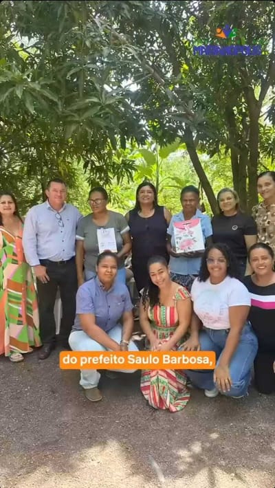 Prefeito e vice de Marianópolis prestigiam encontro do Serviço de Convivência e Fortalecimento de Vínculos no assentamento Raio de Luz