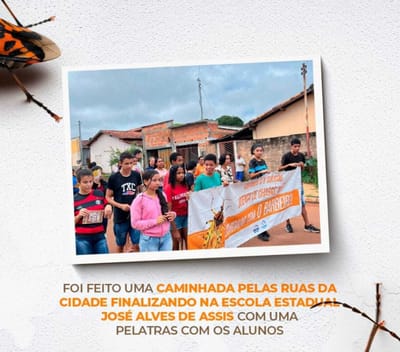 Caseara promove caminhada e palestra no Dia Mundial de Combate à Doença de Chagas