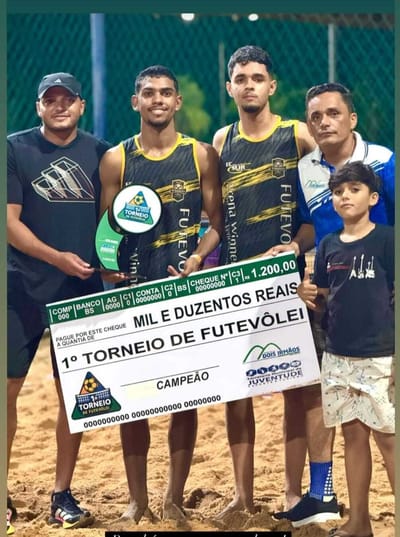 Torneio de Vôlei Misto e Futevôlei movimentou Dois Irmãos do Tocantins
