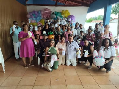 CRAS de Marianópolis promove evento especial de Páscoa para crianças e idosos
