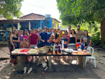 Secretaria de Assistência Social promove dia de integração com grupo do SCFV em chácara próxima a Abreulândia