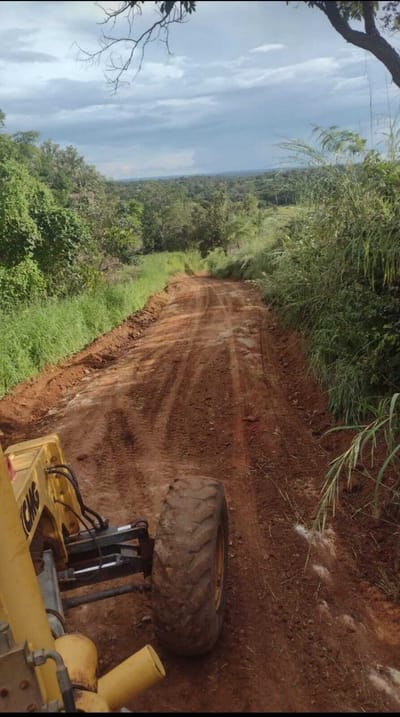 Prefeitura de Monte Santo do Tocantins promove recuperação de estrada vicinal na região de Mirindiba