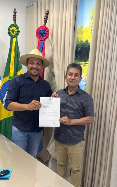 Presidente da Câmara de Caseara Suair Mariano solicita melhorias em estradas vicinais ao prefeito Marcos do Chico