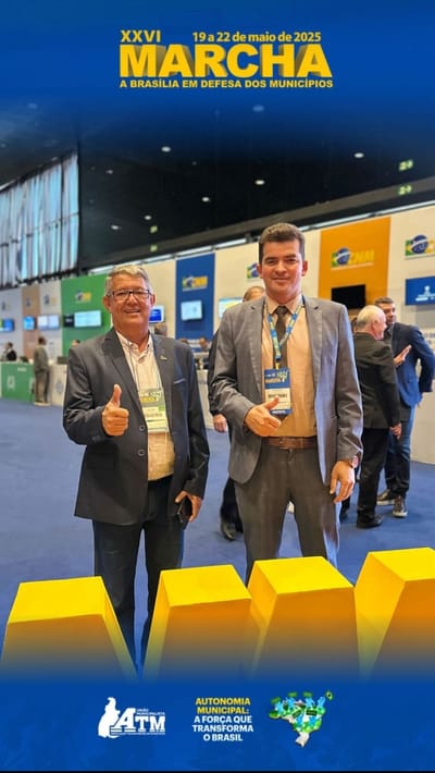 Prefeito Irmão Geciran participa da Marcha dos Prefeitos e reforça defesa do municipalismo em Brasília