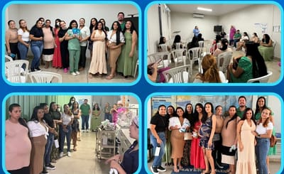 Gestantes de Dois Irmãos participam de visita guiada à maternidade do Hospital Regional de Paraíso