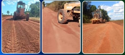 Prefeitura de Caseara dá sequência nas operações de recuperação de estradas vicinais atendendo pedido do Poder Legislativo