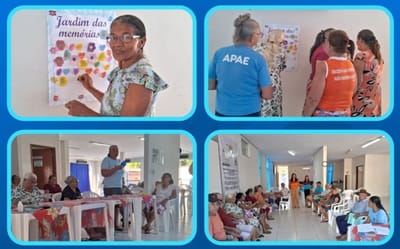 Idosos do CCI participam de momento de acolhida e reflexão promovido pela Assistência Social de Dois Irmãos do Tocantins