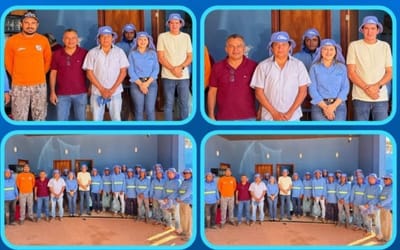 Prefeitura de Dois Irmãos do Tocantins entrega novos uniformes aos servidores da limpeza urbana