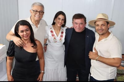 Na abertura da Praia da Ilha em Caseara prefeito Marcos do Chico fala em resgate do Turismo e parceria consolidada com Governo do Estado