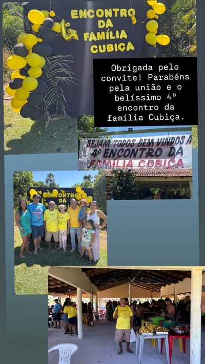 Presidente Ozias prestigia encontros das famílias Cubiça e Messias em Divinópolis do Tocantins