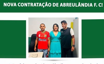 Abreulândia anuncia retorno do técnico Vicelmo Rodrigues para comandar equipe principal e categorias de base