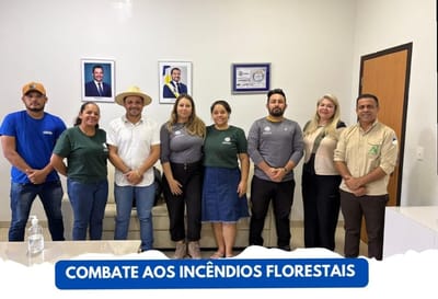 Prefeito Marcos do Chico articula ações conjuntas para combate aos incêndios florestais em Caseara
