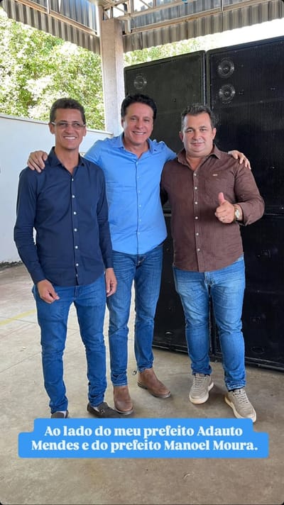 Prefeito de Abreulândia prestigia inauguração de 100 unidades habitacionais em Chapada de Areia