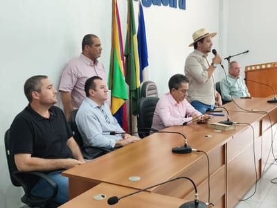 Prefeitos de Caseara e Marianópolis e vereadores participam de posse do Comitê de Bacias Hidrográficas dos Rios Coco e Caiapó
