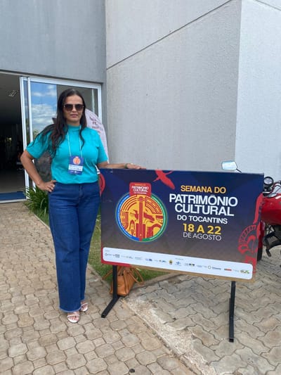 Secretária de Cultura de Divinópolis participa da Semana do Patrimônio Cultural em Palmas