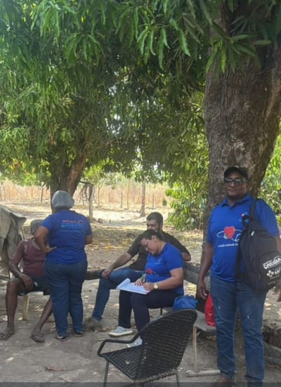 Saúde mais perto de você: equipes da Secretaria Municipal levam atendimento ao PA Califórnia, em Caseara