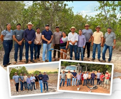 Prefeitura de Caseara inaugura novos poços artesianos e garante mais água para comunidade do Assentamento Estrela