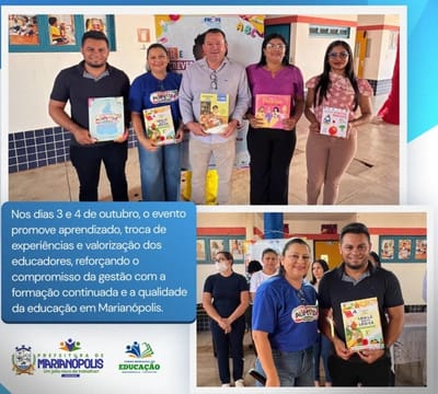 Saulo, Sônia e Campelo participam da capacitação Educa Mais em Marianópolis do Tocantins