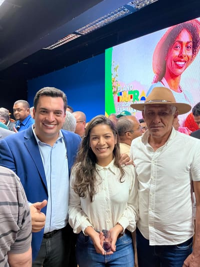 Secretário de Agricultura de Abreulândia Edsilson Gabino participa do lançamento do Plano Safra em Palmas