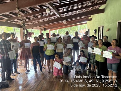 Palestra educativa sobre adubação verde e ações ambientais movimenta Dois Irmãos do Tocantins