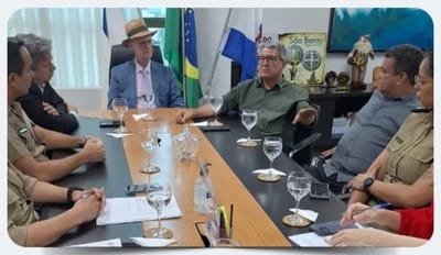 Presidente da ATM e prefeito de Cristalândia, Big Jhow, articula parcerias para fortalecer ações do Proerd nos municípios tocantinenses