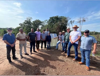 Vereadores de Caseara participam da inauguração da ponte de concreto sobre o riacho Santana no PA Buritirana