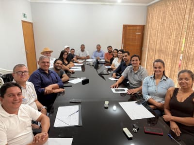 Poder Legislativo e Executivo de Caseara alinham orçamento e planejamento para 2026 em reunião no Palácio Vereador Jaldir Pereira