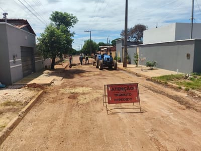 Operação Tapa-Buraco avança e contempla Rua Boa Paz, na região norte de Divinópolis do Tocantins