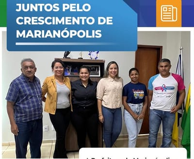 Prefeitura de Marianópolis fortalece diálogo com setor produtivo em reunião com a ACIM
