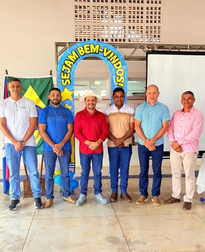 Prefeito, vereadores e Profissionais da Educação de Caseara participam de palestra sobre saúde mental