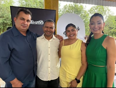 Prefeito Manoel Moura prestigia almoço em comemoração à formatura em Direito de servidor Thiago Alves da Prefeitura de Abreulândia