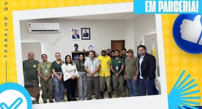 Prefeito Saulo Barbosa reforça parcerias ambientais em reunião com equipe do Naturatins