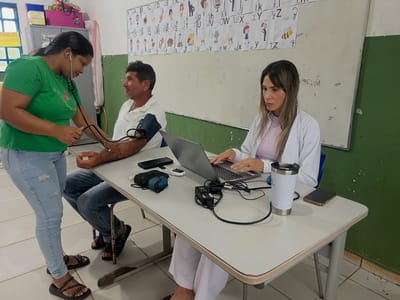 Secretaria de Saúde leva atendimento à zona rural de Abreulândia