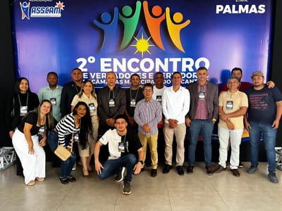 Todos os Vereadores e servidores de Caseara participam de capacitação da Asscam em Palmas na última semana