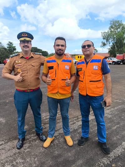 Medrado destaca apoio da gestão municipal para participar de capacitação do programa Foco no Fogo em Palmas