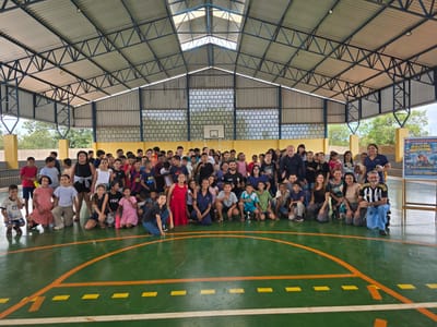 Vereador Marcos da Valdeci participa de palestra educativa sobre combate ao bullying em escola de Caseara