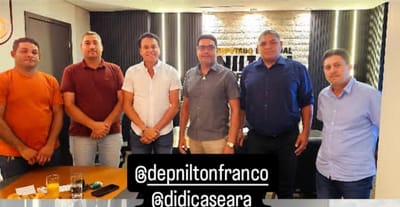 Lideranças do PDT de Caseara selam apoio à reeleição do deputado Nilton Franco