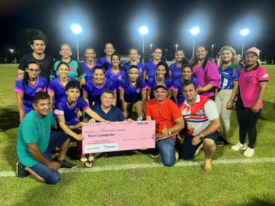 Equipe da Saúde de Abreulândia conquista vice-campeonato em torneio de futebol society