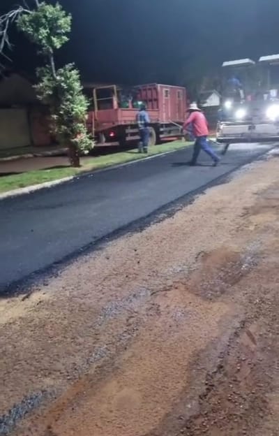Começa a tão esperada revitalização da pavimentação asfáltica com CBUQ em Caseara