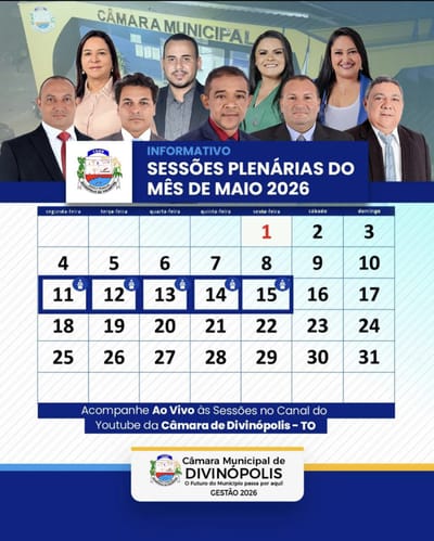 Legislativo de Divinópolis inicia semana de sessões ordinárias com debates de projetos e transparência insitucional