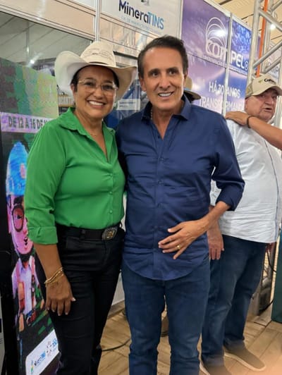 Prefeita Nezita destaca potencial do agro durante participação na Agrotins 2026 em Palmas