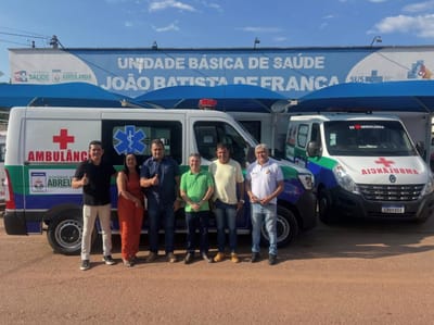 Abreulândia apresenta nova ambulância 0 km e amplia estrutura da saúde municipal