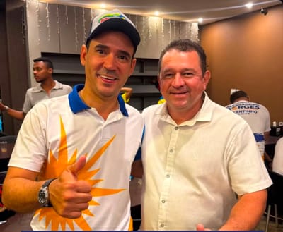 Prefeito Saulo Barbosa de Marianópolis participa de convenção de Vicentinho Júnior candidato ao Governo do Tocantins