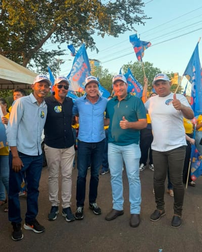 Lideranças de Caseara prestigiam convenção e reafirmam apoio à reeleição de Nilton Franco