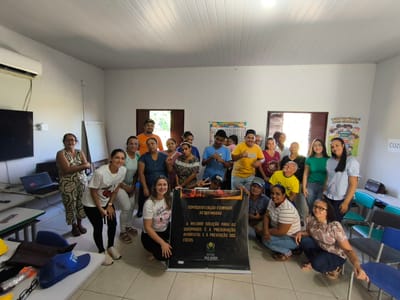 Defesa Civil e Brigada Ambiental realizam palestra sobre queimadas e preservação ambiental na APAE de Dois Irmãos