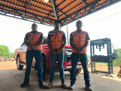 Defesa Civil Estadual visita Dois Irmãos do Tocantins para acompanhar ações de prevenção e segurança